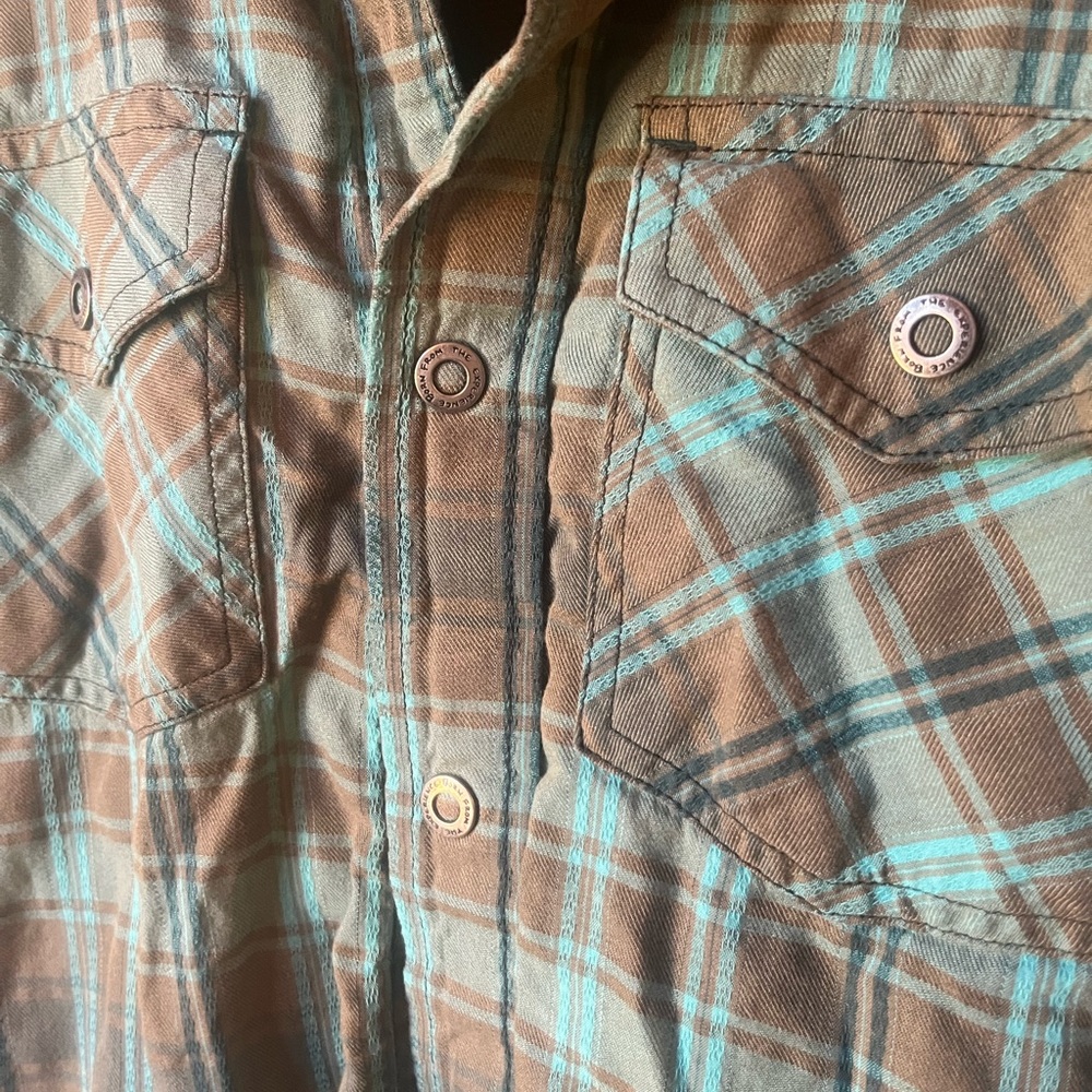 Prana Plaid Men's Jacket - Picture 2 of 9